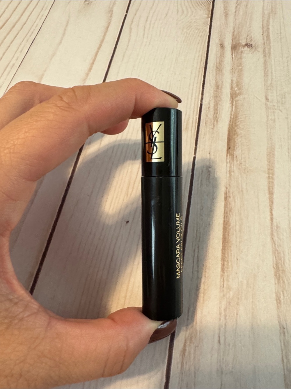 Yves Saint Laurent Mascara Volume — Black with Gold Logo